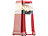Rosenstein & Söhne XL-Heißluft-Popcorn-Maschine für bis zu 100 g Mais (Versandrückläufer) Rosenstein & Söhne Heißluft-Popcorn-Maker
