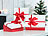 Your Design 3er-Set edle Geschenk-Boxen mit roter Schleife, 3 verschiedene Größen Your Design Geschenkboxen