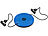 PEARL sports Fitness Twisting Disk mit Expander für Bauch, Versandrückläufer PEARL sports Twisting Disk Bauch- & Hüft-Trainer