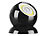 Lunartec 2er-Set ultrahelle COB-LED-Akku-Leuchten, PIR Sensor, 200 lm, schwarz Lunartec LED-Strahler mit PIR-Sensor, Akkubetrieb