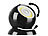 Luminea Ultrahelle COB-LED-Akku-Leuchte mit PIR-Sensor, 200 Lumen, schwarz Luminea LED-Strahler mit PIR-Sensor, Akkubetrieb