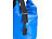 Xcase Wasserdichter Packsack, strapazierfähige Industrie-Plane, 5 l, blau Xcase Wasserdichte Packsäcke