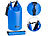 Xcase Wasserdichter Packsack, strapazierfähige Industrie-Plane, 20 l, blau Xcase Wasserdichte Packsäcke