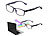infactory 2er Pack  Bildschirm-Brille mit Blaulicht-Filter, 0 Dioptrien infactory Bildschirm-Brillen mit Blaulicht-Filter