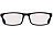 infactory Augenschonende Bildschirm-Brille mit Blaulicht-Filter, +2,0 Dioptrien infactory Bildschirm-Brillen mit Blaulicht-Filter