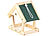 Royal Gardineer Vogel-Futterhaus-Bausatz aus Echtholz, zum Aufhängen, 13-teilig Royal Gardineer Vogel-Futterhaus-Bausätze