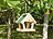 Royal Gardineer Vogel-Futterhaus-Bausatz aus Echtholz, zum Aufhängen, 13-teilig Royal Gardineer