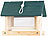 Royal Gardineer Vogel-Futterhaus-Bausatz, mit Silo, Echtholz, zum Aufhängen, 11-teilig Royal Gardineer