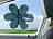 newgen medicals 4 aufblasbare Reisekissen in Blumenform mit integriertem Saugnapf newgen medicals Reisekissen
