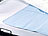 newgen medicals Kühlende Matratzenauflage, 90 x 90 cm, blau Versandrückläufer newgen medicals Selbstkühlende Bettauflagen