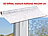 infactory 3D-Sichtschutz-Folie "Kiesel", statisch haftend, 40 x 200 cm infactory Sichtschutz-Folien