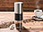 Rosenstein & Söhne Elektrische Akku-Kaffeemühle mit Keramik-Mahlwerk, USB Ladebuchse Rosenstein & Söhne Akku-Kaffeemühlen mit Keramik-Mahlwerk