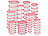 Rosenstein & Söhne 120-teiliges XXL-Frischhaltedosen-Set BASIC, BPA-frei (60 Dosen) Rosenstein & Söhne