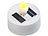 Lunartec 4er-Set Solar-LED-Teelichter mit Sensor, IP44, weiß (Versandrückläufer Lunartec Solar-LED-Teelichter mit Lichtsensoren
