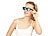 PEARL 3in1-Bildschirm-Brille mit magnetischem Sonnen- und Nachtsicht-Aufsatz PEARL Bildschirmbrillen mit Sonnen- und Nachtsicht-Aufsatz