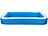 Speeron Aufblasbares Jumbo-Planschbecken, 305 x 183 x 51 cm, blau-weiß Speeron