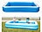 Speeron Aufblasbares Jumbo-Planschbecken, 305 x 183 x 51 cm, blau-weiß Speeron