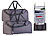 Xcase 2er-Set faltbare Reisetaschen mit Wäsche-Organizer zum Aufhängen Xcase Reisetasche mit Wäsche-Organizer
