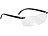 PEARL Randlose Vergrößerungs-Brille, 1,6-fach, mit Schutz-Tasche PEARL