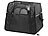 Sweetypet Hand- & Auto-Transporttasche für Haustiere bis 15 kg, Größe L, schwarz Sweetypet
