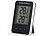 PEARL Digitales Thermometer/Hygrometer mit Komfortanzeige und LCD-Display PEARL