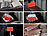 TokioKitchenWare Handgefertigtes Marken-Damast-Santokumesser mit 16-cm-Klinge TokioKitchenWare