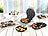 Rosenstein & Söhne 3in1-Donut-, Cupcake- und Cakepop-Maker, antihaftbeschichtet, 850 W Rosenstein & Söhne 3in1-Donut-, Cupcake- und Cakepop-Maker