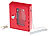 Xcase 2er Pack Profi-Notschlüssel-Kasten mit Einschlag-Klöppel &Sicherheits Xcase 