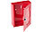 Xcase 2er Pack Profi-Notschlüssel-Kasten mit Einschlag-Klöppel &Sicherheits Xcase 