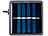 Lunartec Solar-Rundum-Licht für Pflanzen, 15 LEDs, Versandrückläufer Lunartec Solar-Pflanzen-Beleuchtungen mit Dämmerungssensor