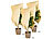 Royal Gardineer 3er-Set Pflanzenabdeckungen als Winterschutz, 100x80cm, 80 g/m² Royal Gardineer Kübelpflanzensäcke