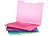 General Office 4er-Set Eckspanner-Einschlagmappen mit Gummizug, Kunststoff, 4 Farben General Office Eckspanner-Einschlagmappen