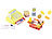 Playtastic 25-teiliges Kaufladen-Set für Kinder, Kassensystem, LED-Licht & Sound Playtastic Spielzeug-Kaufladen-Sets