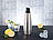 Carlo Milano 4er-Set Design-Thermo-Isolierflaschen mit Klick-Verschluss, 650 ml Carlo Milano Doppelwandige Vakuum-Isolierflaschen
