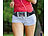 PEARL sports Workout- & Lauf-Gürtel für Smartphones & iPhones bis 4,7", schweißfest PEARL sports Smartphone-Laufgürtel mit Touchscreen-Fenster
