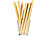 Rosenstein & Söhne 24 Bambus-Trinkhalme 130 mm, wiederverwendbar, mit Reinigungsbürste Rosenstein & Söhne Bambus-Trinkhalme