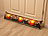 infactory Zugluftstopper-Deko-Kissen mit Kerzen-Motiv, 3 LEDs, 90 x 20 cm infactory LED-Zugluftstopper-Kissen