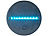 Lunartec 3D-Hologramm-Lampe mit Leuchtmotiv "Totenkopf", 7-farbig Lunartec Mehrfarbige LED-Dekoleuchten mit auswechselbaren Motiven