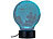 Lunartec 3D-Hologramm-Lampe mit Leuchtmotiv "Planet Erde", 7-farbig Lunartec
