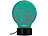 Lunartec 3D-Leuchtmotiv "Planet Erde" für Deko-LED-Lichtsockel LS-7.3D Lunartec Mehrfarbige LED-Dekoleuchten mit auswechselbaren Motiven