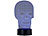Lunartec 3D-Hologramm-Lampe mit Leuchtmotiv "Totenkopf", 7-farbig Lunartec Mehrfarbige LED-Dekoleuchten mit auswechselbaren Motiven