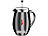 Rosenstein & Söhne Thermo-Kaffeebereiter, French-Press, Edelstahl, Versandrückläufer Rosenstein & Söhne Thermo-Kaffeepressen