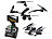 Simulus Faltbarer WiFi-FPV-Quadrocopter mit HD-Cam (Versandrückläufer) Simulus Faltbarer WiFi-Quadrocopter mit HD-Kameras