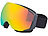 Speeron 2er-Set Ski-&Snowboard-Brillen, Panorama-Sicht & kratzfestem Revo-Glas Speeron Skibrillen mit Panorama-Sicht und Beschlag-Schutzen