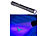 KryoLights Profi-Pen-Light mit UV-LED-Taschenlampe, 395 nm, Aluminium, IPX4 KryoLights