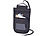 Xcase Unisex-Brustbeutel mit RFID-Schutz, Reise-Organizer, 4 Fächer, schwarz Xcase
