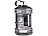 Speeron Auslaufsichere Trinkflasche mit Tragegriff, 2,3 l, BPA-frei, schwarz Speeron