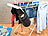 PEARL Robuster Wäscheklammer-Beutel mit Karabiner-Haken, 100 Klammern PEARL Wäscheklammerbeutel mit Wäscheklammern