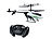 Simulus Ferngesteuerter 3,5-Kanal-Mini-Hubschrauber mit 3 Rotoren und Gyroskop Simulus 