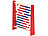 Playtastic 2er-Set Holz-Rechenschieber mit 100 Holzperlen, 2 Farben (blau & rot) Playtastic Holz-Rechenschieber